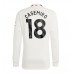 Manchester United Casemiro #18 Voetbalkleding Derde Shirt 2023-24 Lange Mouwen